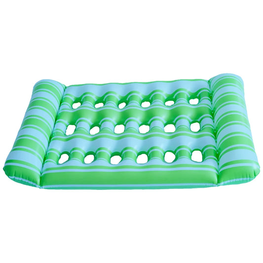 Hamaca Reclinable De PVC, Cama Inflable De Agua Para Dormir, Tumbona Flotante Plegable, Colchón De Aire Para Fiesta En La Piscina