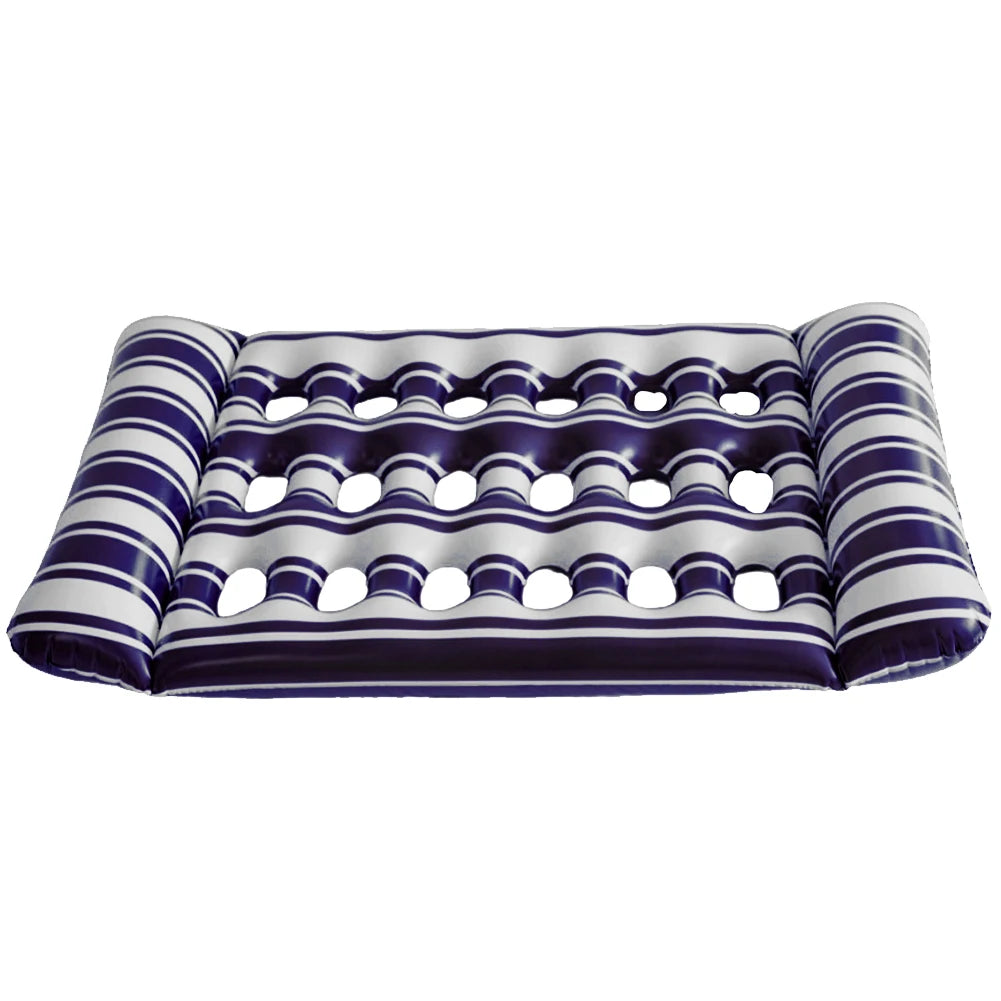 Hamaca Reclinable De PVC, Cama Inflable De Agua Para Dormir, Tumbona Flotante Plegable, Colchón De Aire Para Fiesta En La Piscina