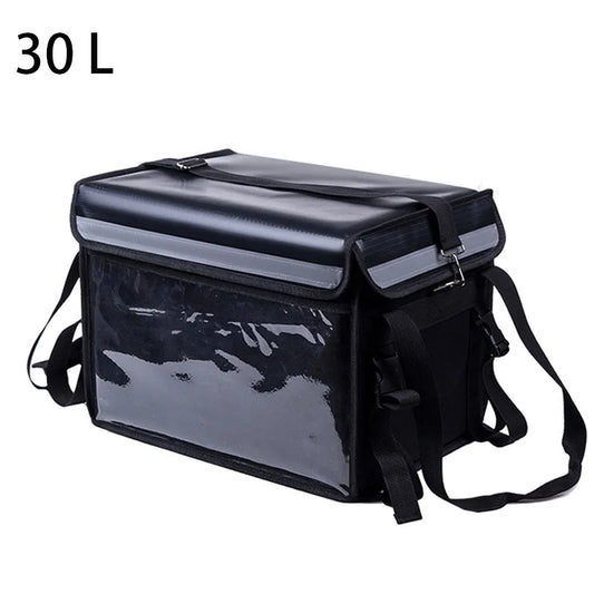 Bolsa Enfriadora Extra Grande De 30L, Bolsa De Hielo Para Coche, Bolsa Térmica Aislante Para Almuerzo Y Pizza, Contenedor De Entrega De Alimentos Frescos, Bolsa Para Refrigerador