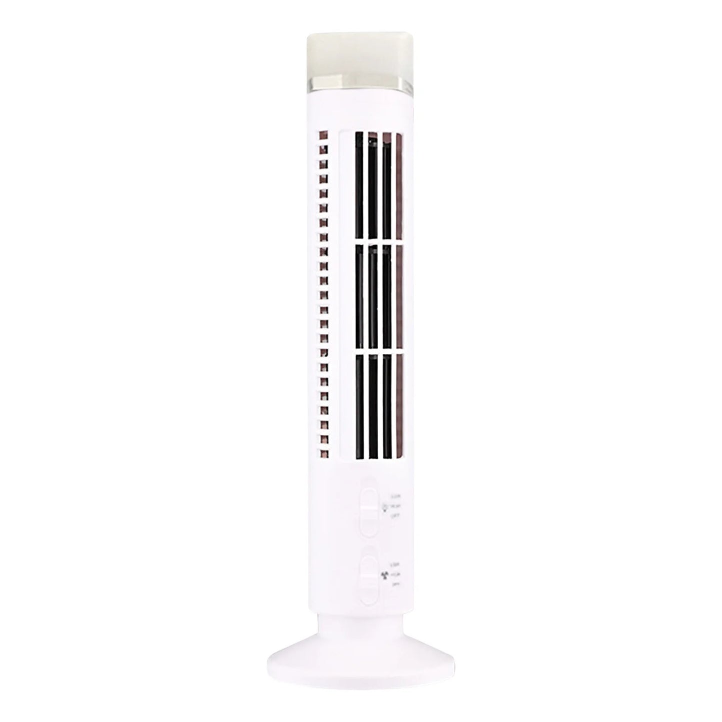 Tower Fan Led Bladeless Fan Tower Electric Fan Mini Vertical Conditioner Tower Fans on Desktop Tower Fans for Office Quiet